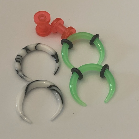 Hot Topic Jewelry Acrylic Taper Gauges Poshmark